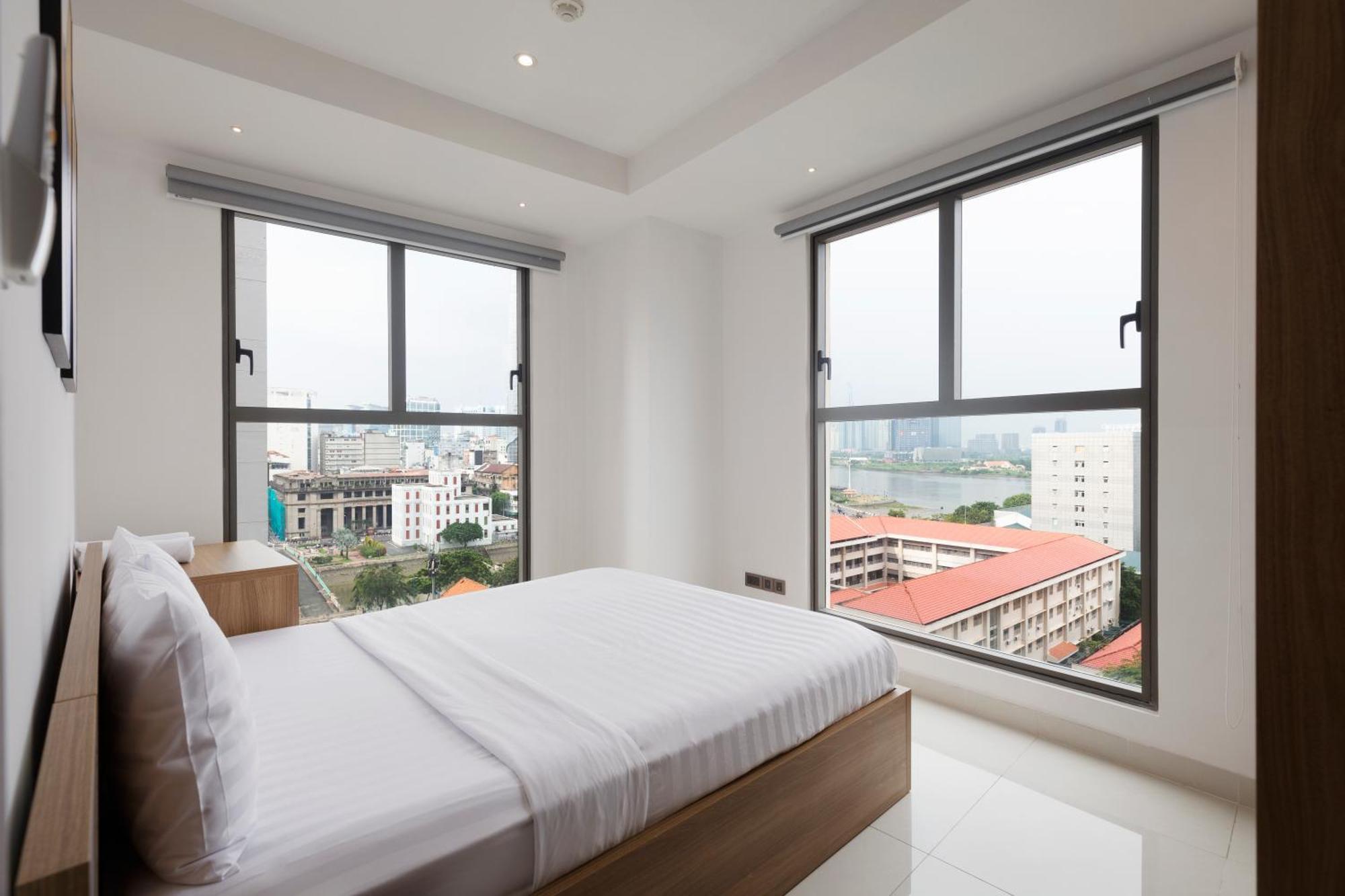 Smile Home - Saigonroyal - Tresor Apartment - Center District 4 Ho-Chi-Minh-Stadt Exterior foto